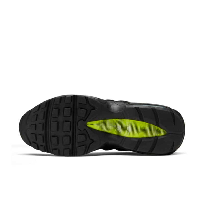 Nike Air Max 95 Retro Logo Black Grey Volt
