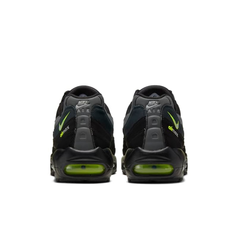 Nike Air Max 95 Retro Logo Black Grey Volt