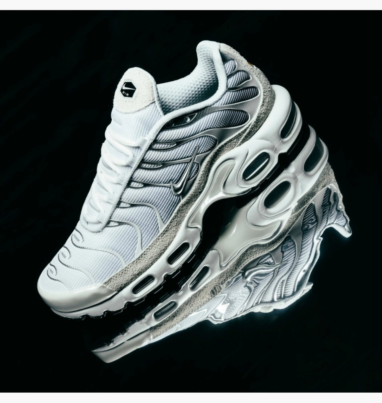 Nike Air Max Plus Sail Pure Platinum Silver