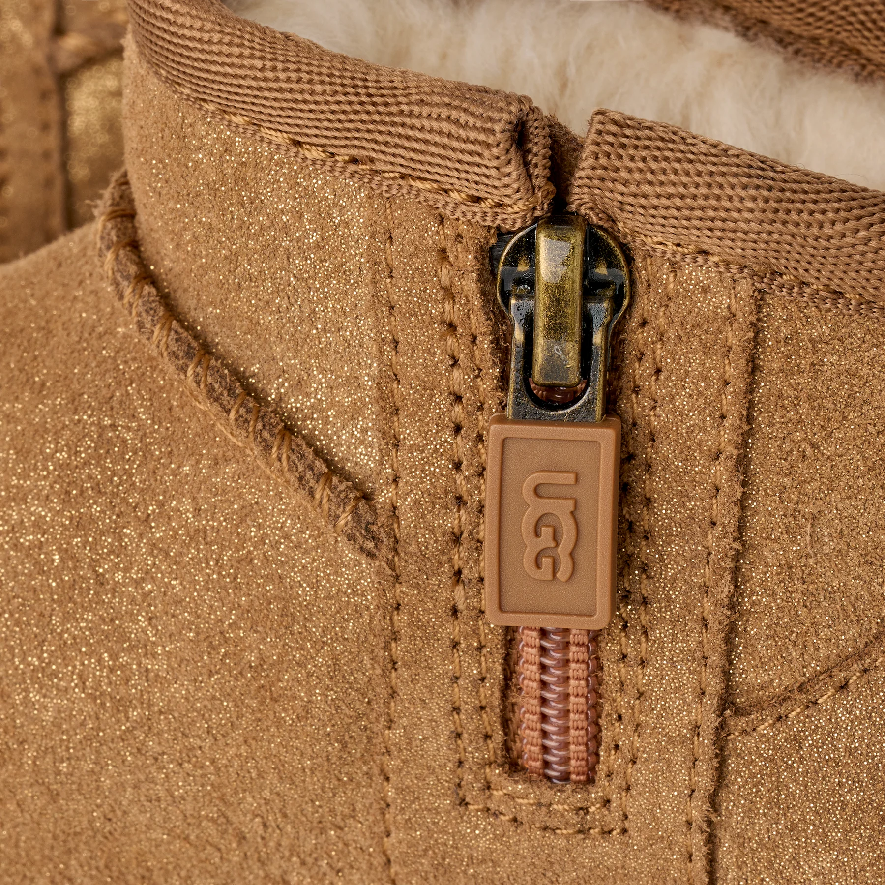 UGG Classic Ultra Mini Dazzle Chestnut (Toddler)