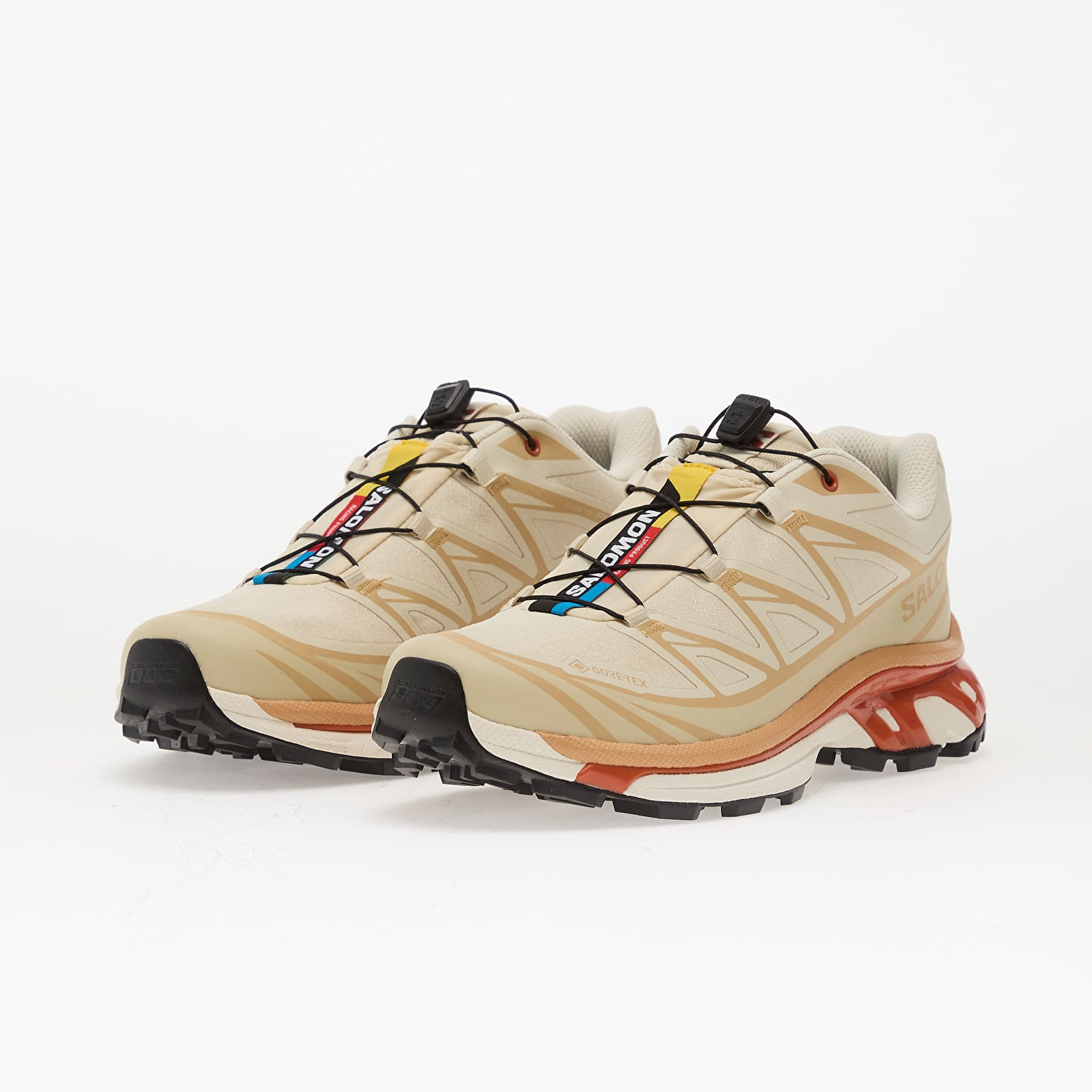 Salomon XT-6 GORE-TEX Almond Milk Soft Clay