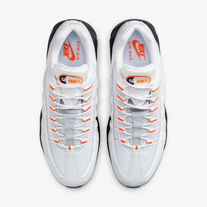Nike Air Max 95 Wolf Grey Safety Orange Pure Platinum