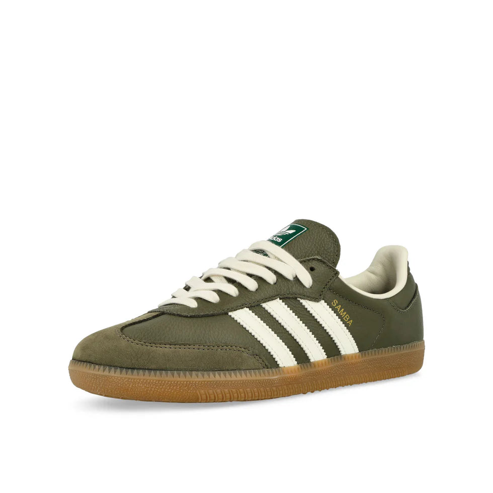adidas Samba OG Medium Raw Khaki Gum