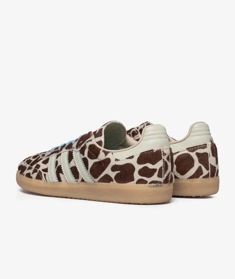 adidas Samba OG Giraffe Print Crystal Linen (Women's)