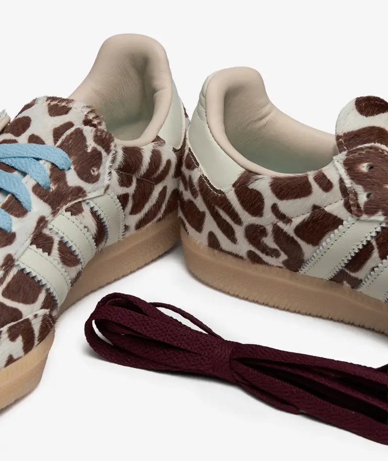 adidas Samba OG Giraffe Print Crystal Linen (Women's)