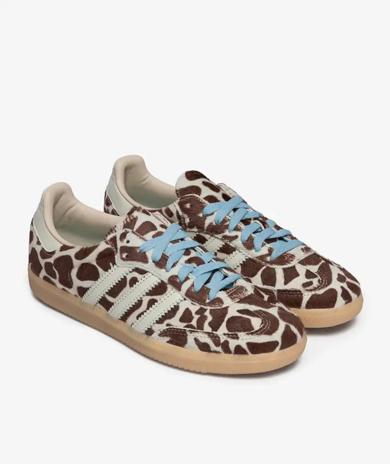 adidas Samba OG Giraffe Print Crystal Linen (Women's)