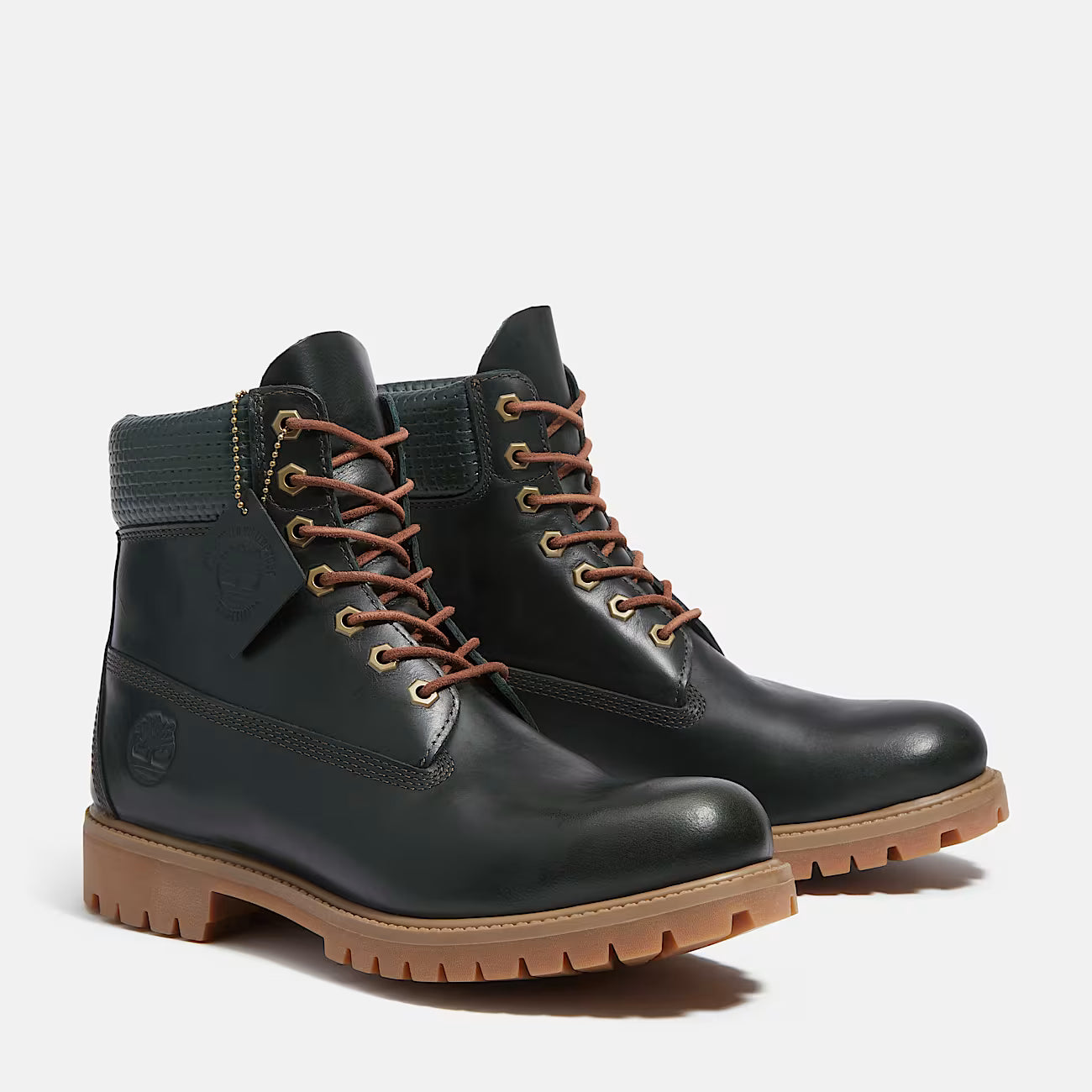 Timberland Premium 6-Inch Waterproof Boot for Men in Dark Green