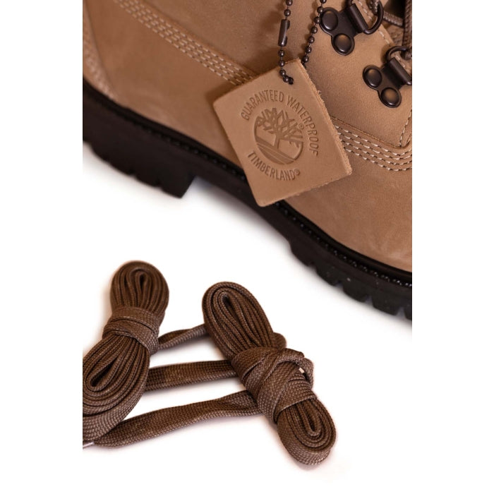 Timberland Mens Premium Tall Waterproof Boots Beige