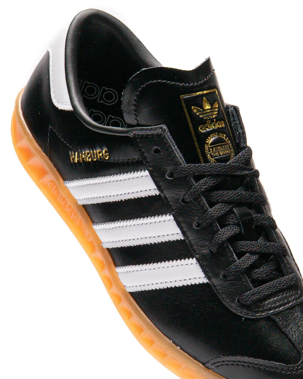 adidas Originals Hamburg Black White Women's