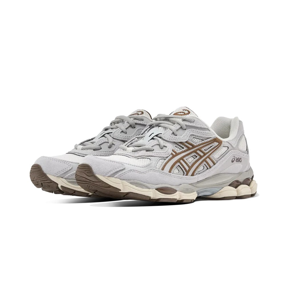 ASICS Gel-NYC Cream Cement Grey Brown
