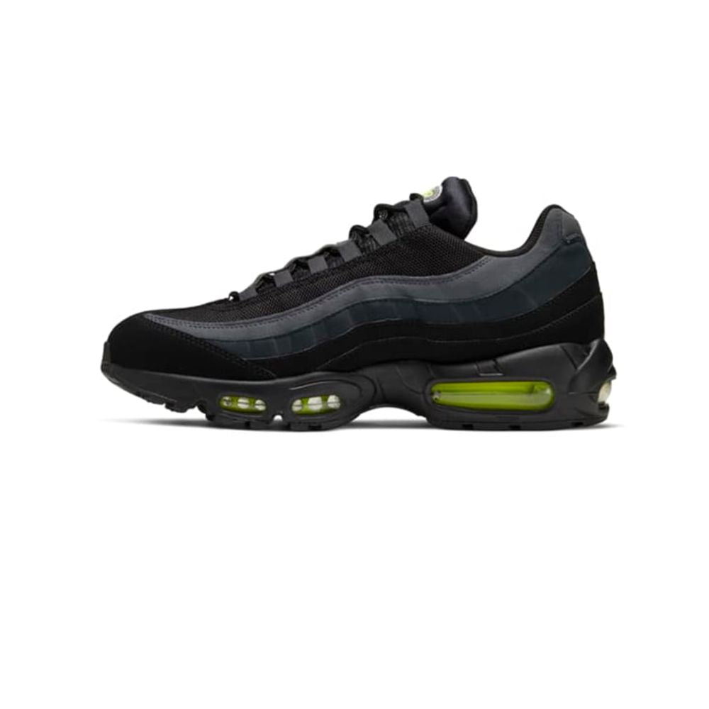 Nike Air Max 95 Retro Logo Black Grey Volt