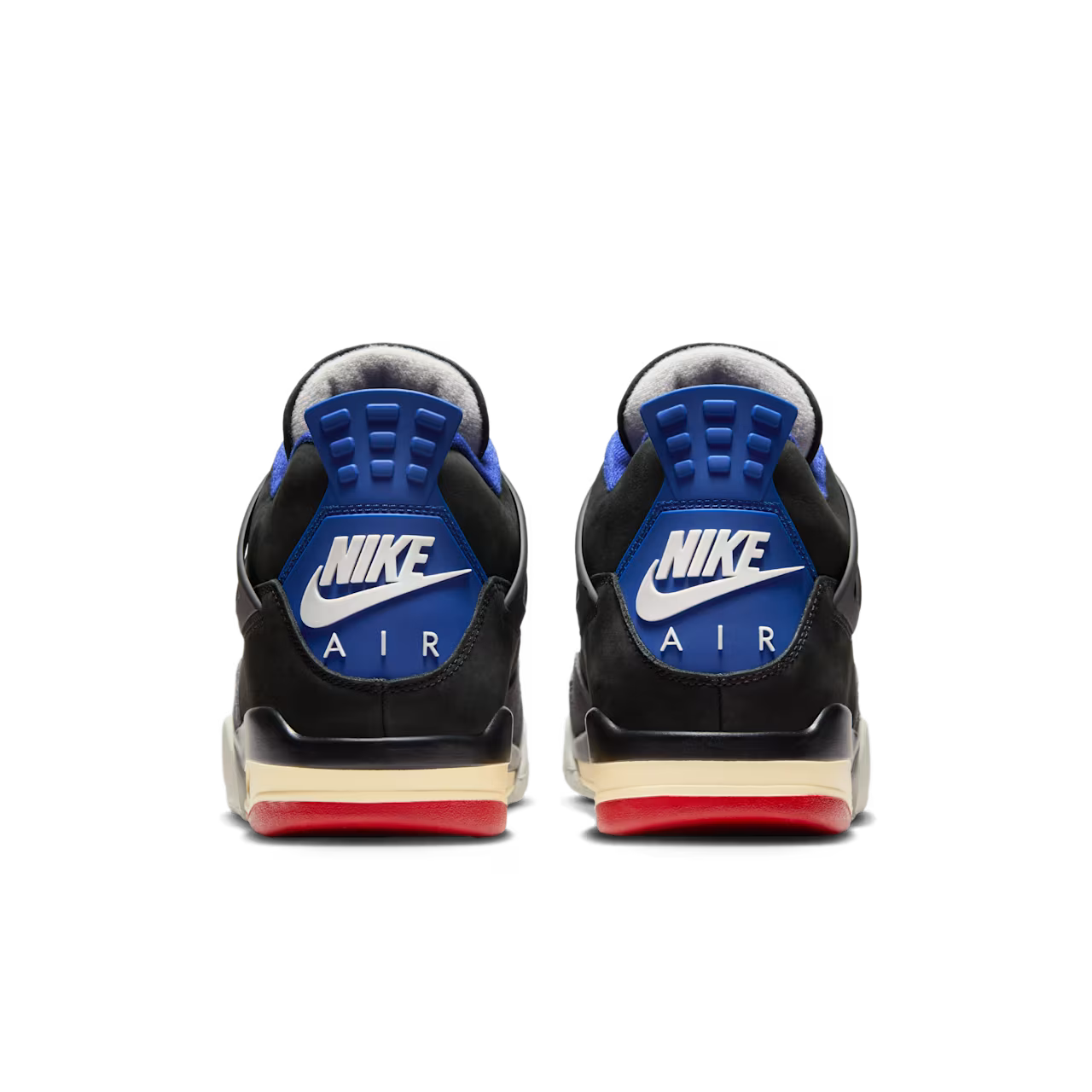 Air Jordan 4 Rare Air Black/Fire Red/Deep Royal Blue/Dark Smoke Grey/Tech Grey