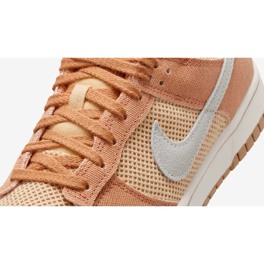 Nike Dunk Low Mesh Canvas Amber Brown (Women's)