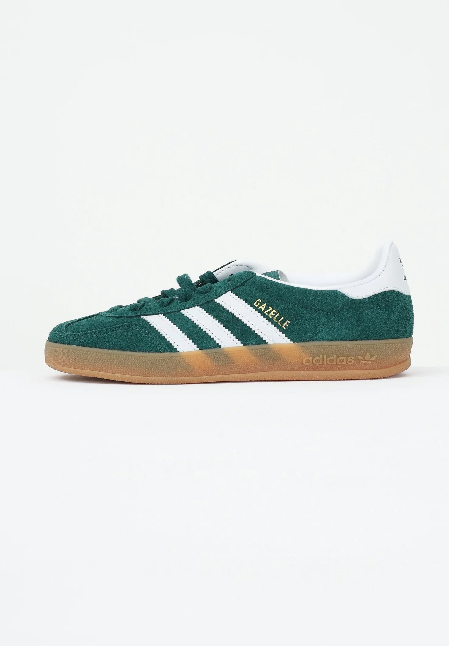 adidas Gazelle Indoor J "Collegiate Green Gum"