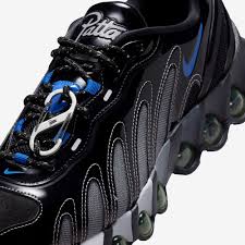 Nike Air Max Dn8 Patta Black Metallic Silver