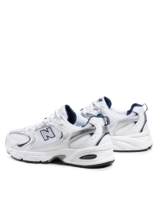 New Balance 530 White Silver Navy