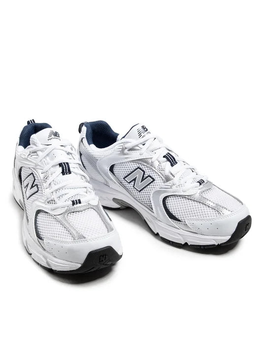New Balance 530 White Silver Navy