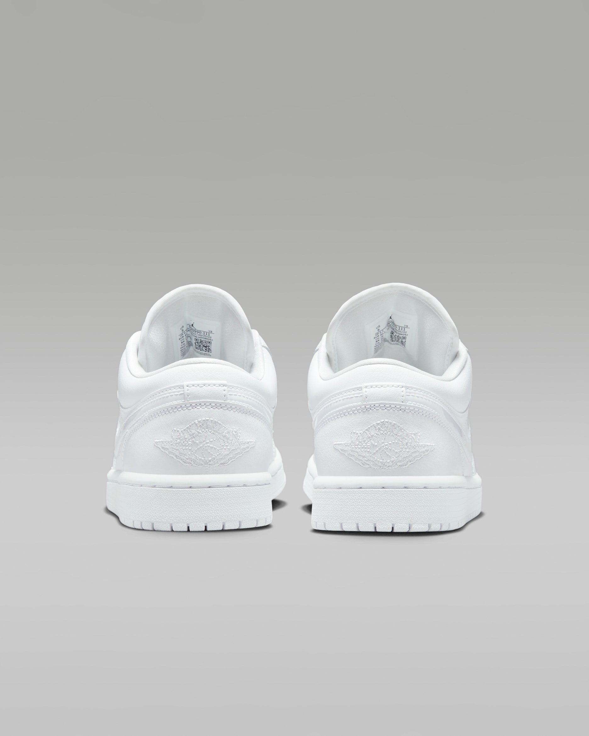 Jordan 1 Low Triple White (2022) (Women's)