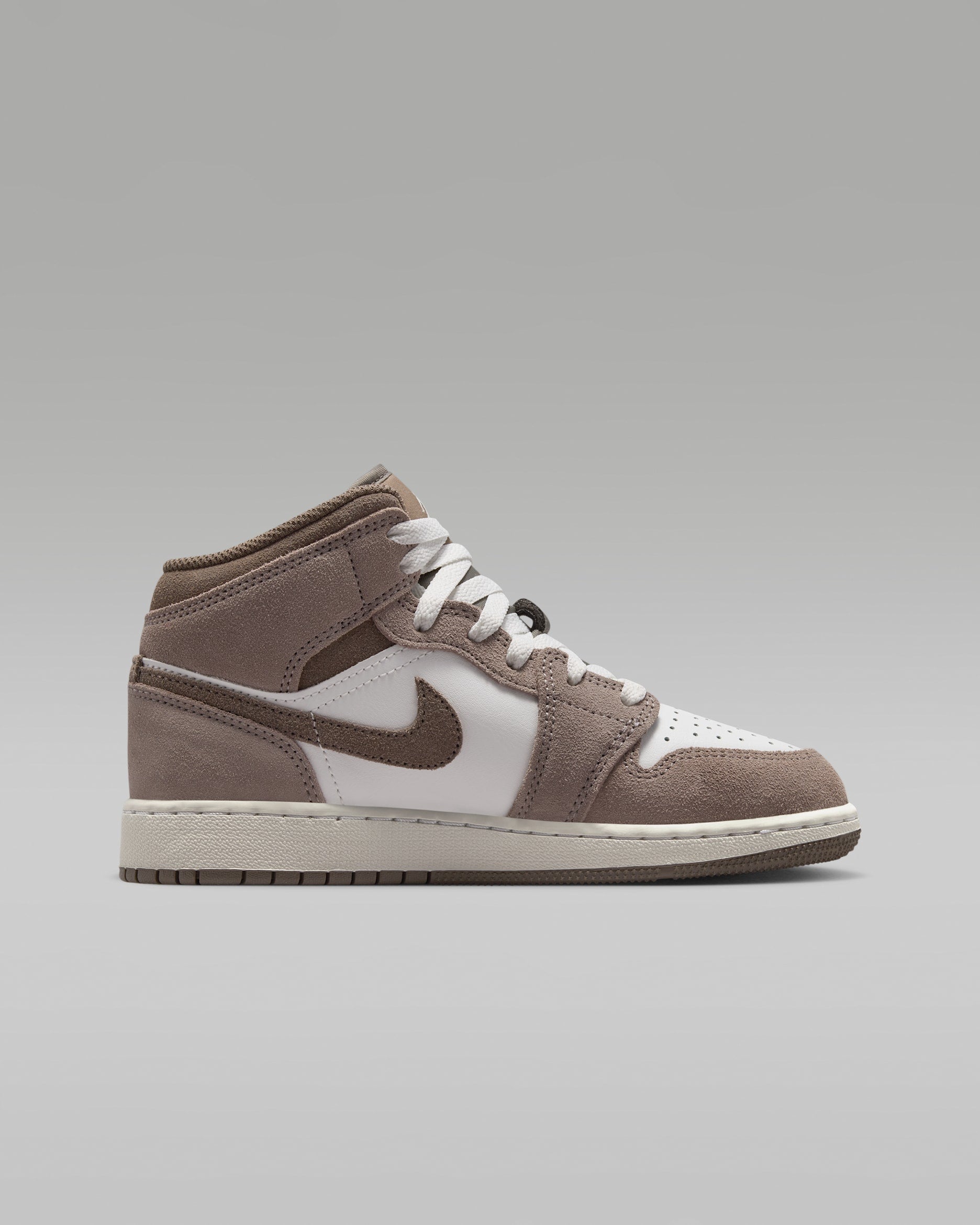Air Jordan 1 Mid Olive Grey (GS)