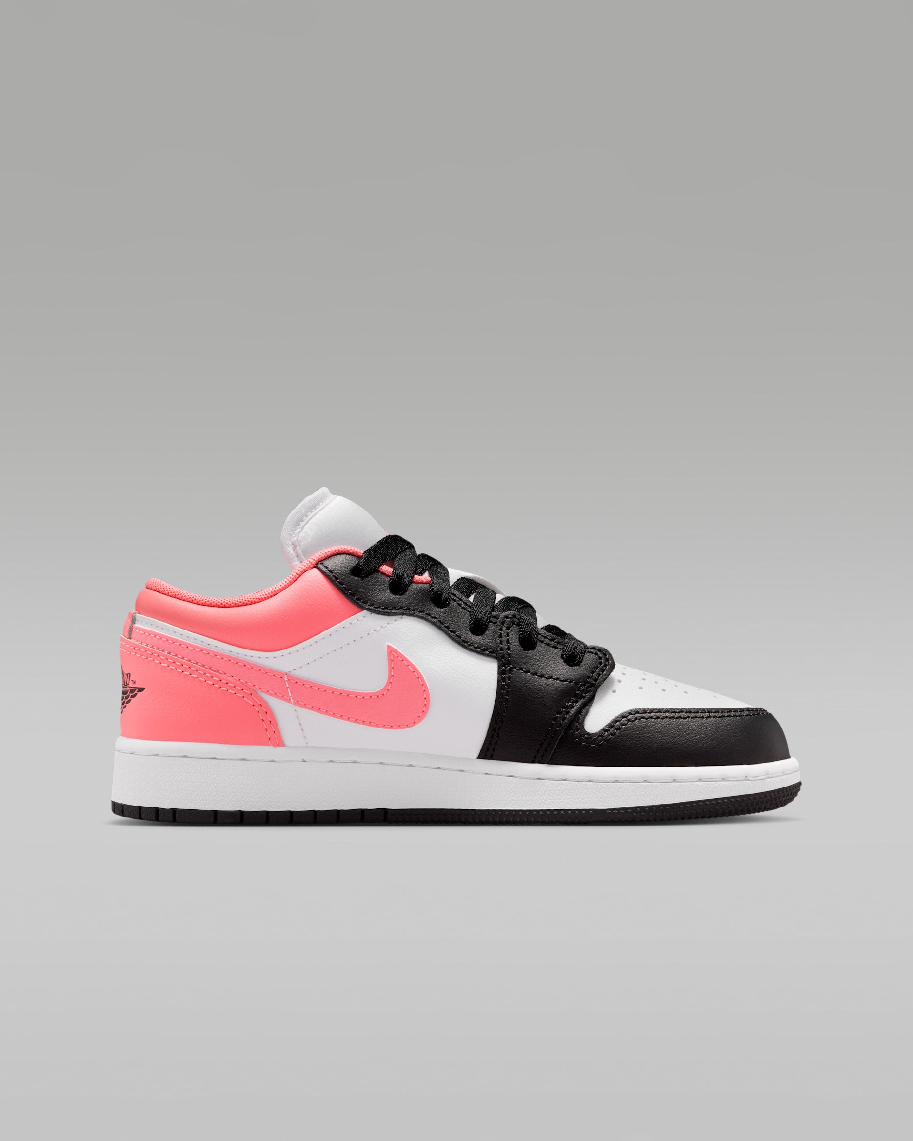 Jordan 1 Low Black Pink Gaze (GS)