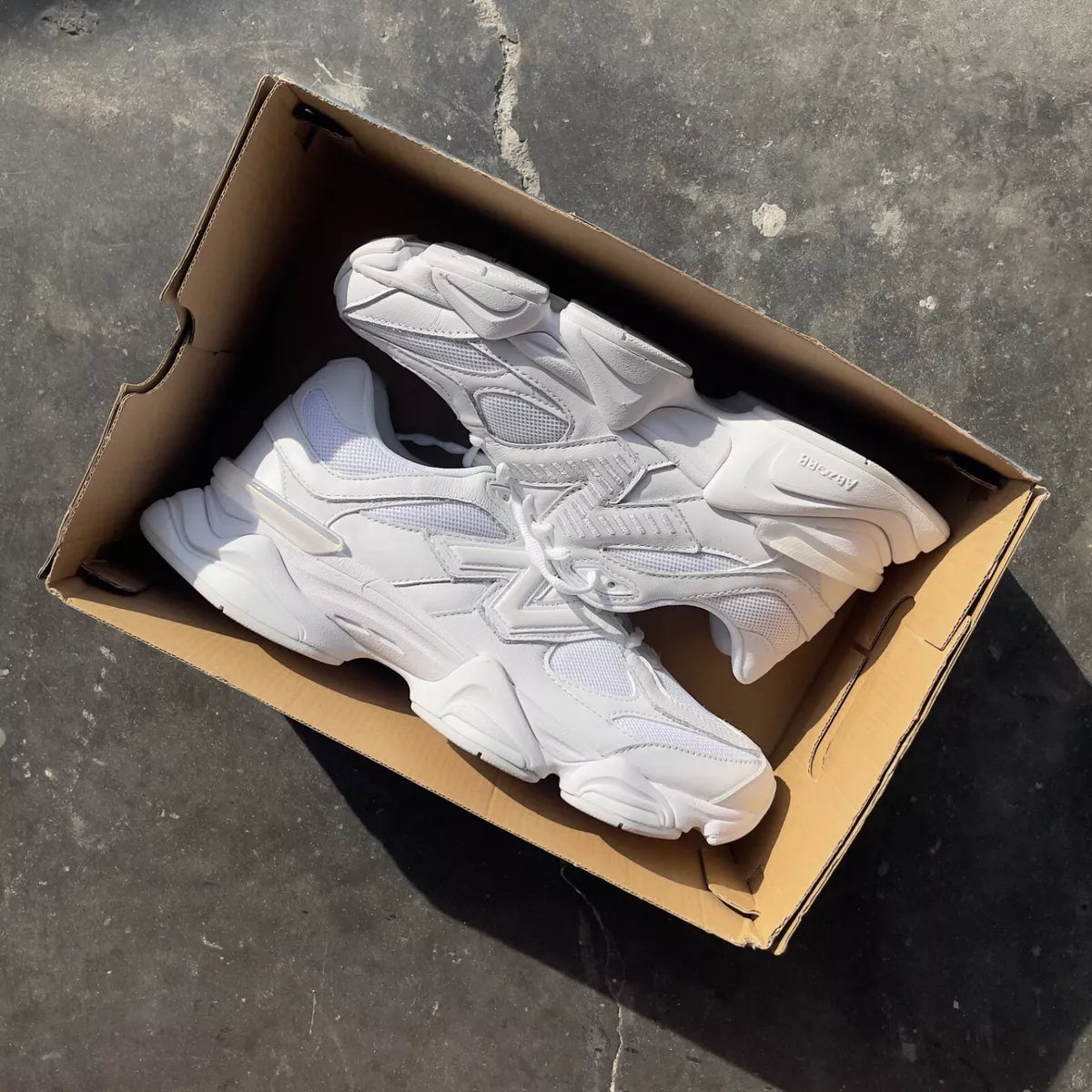 New Balance 9060 White (GS)