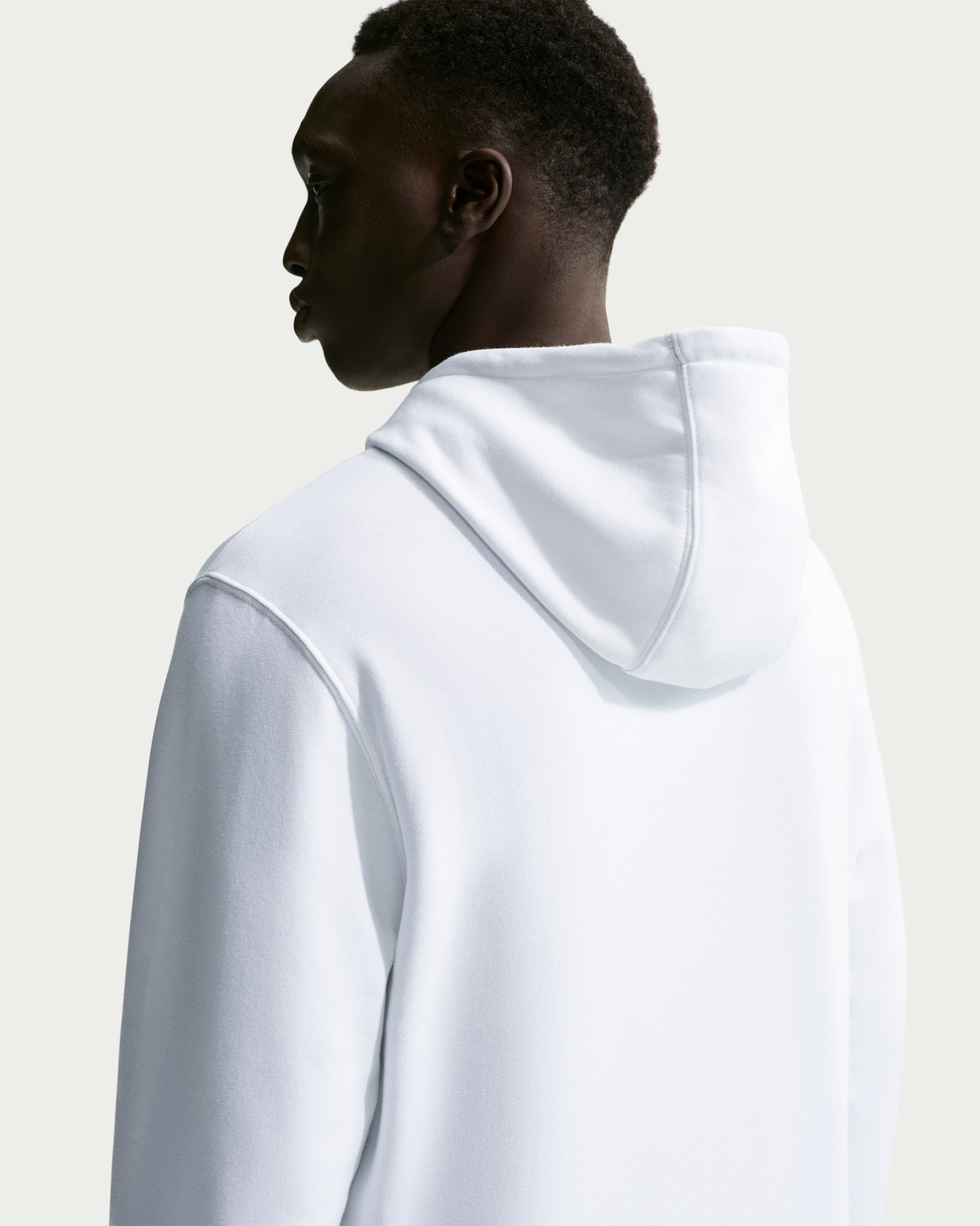 Nike Pullover Fleece Hoodie WHITE