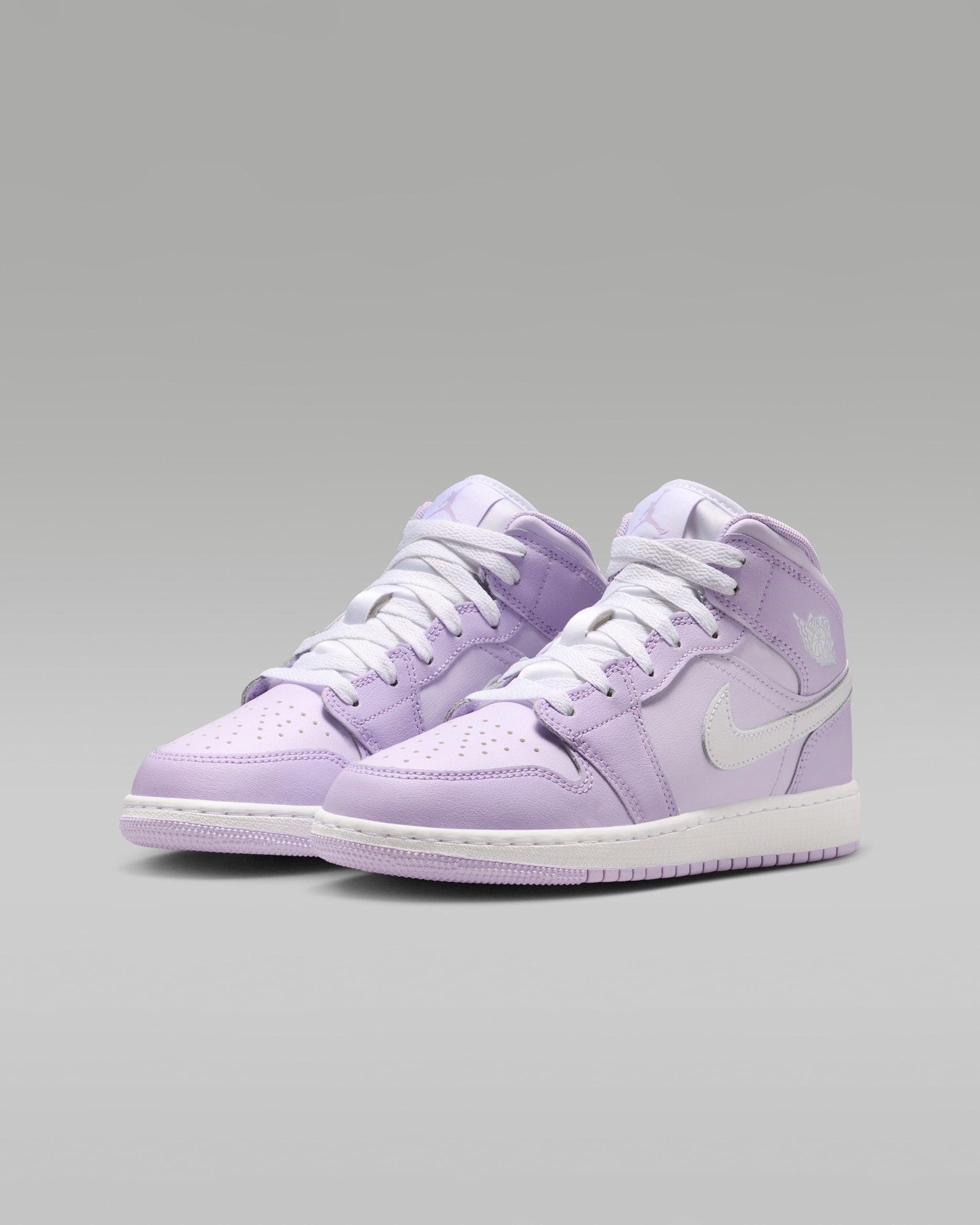 Jordan 1 Mid Violet Mist Barely Grape (GS)