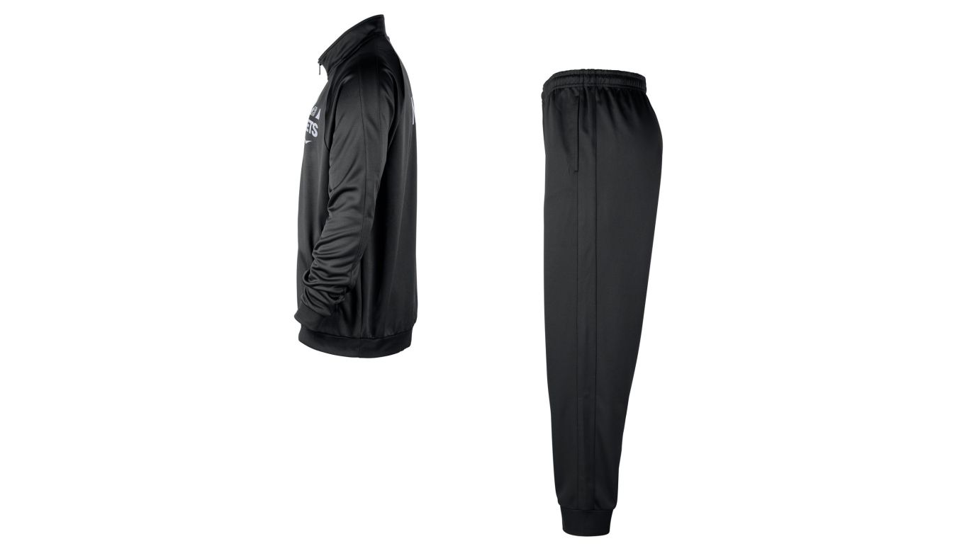 Nike Black Tracksuit Brooklyn Nets Club Courtside