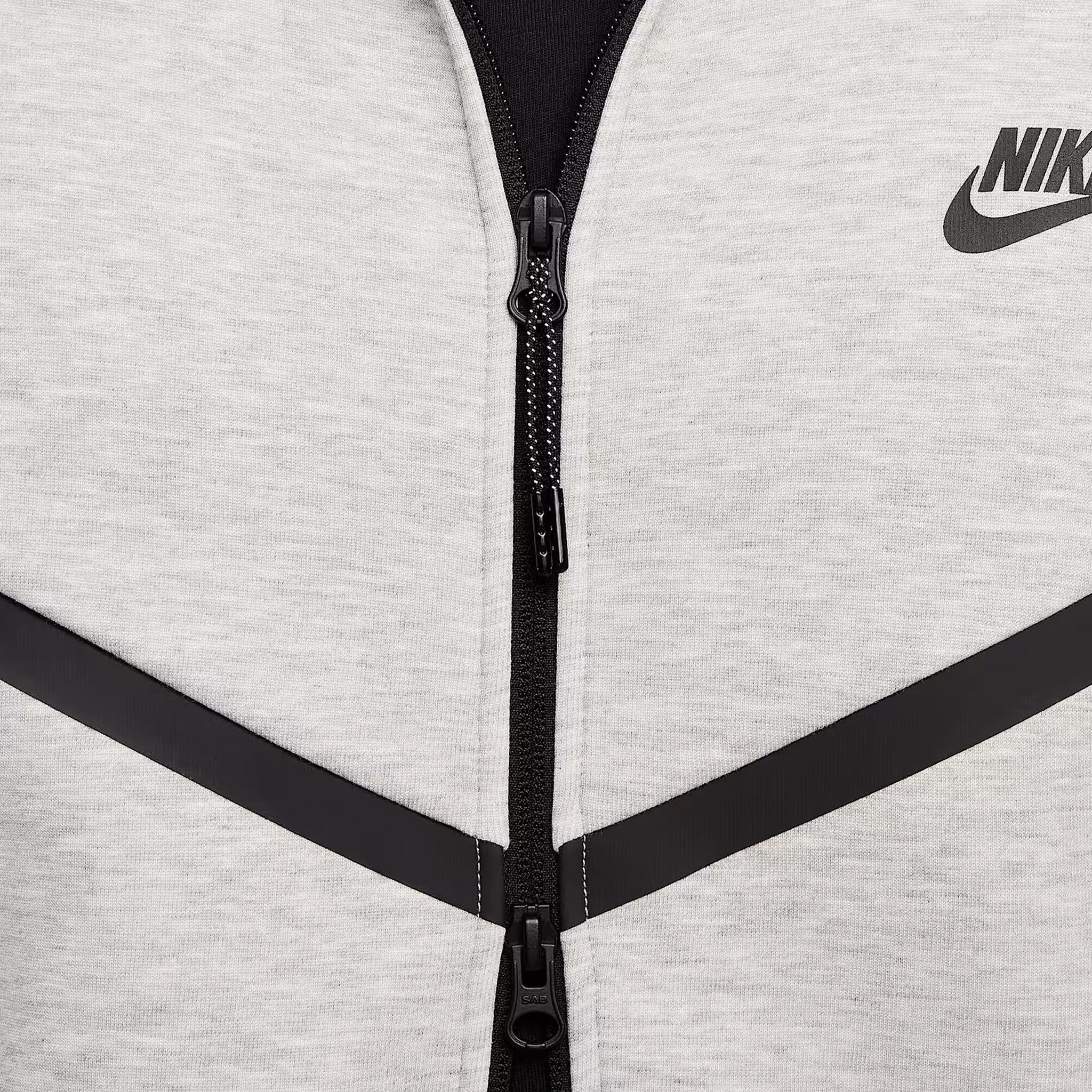 Nike Sportswear Tech Fleece Windrunner Full Zip Hoodie Grey