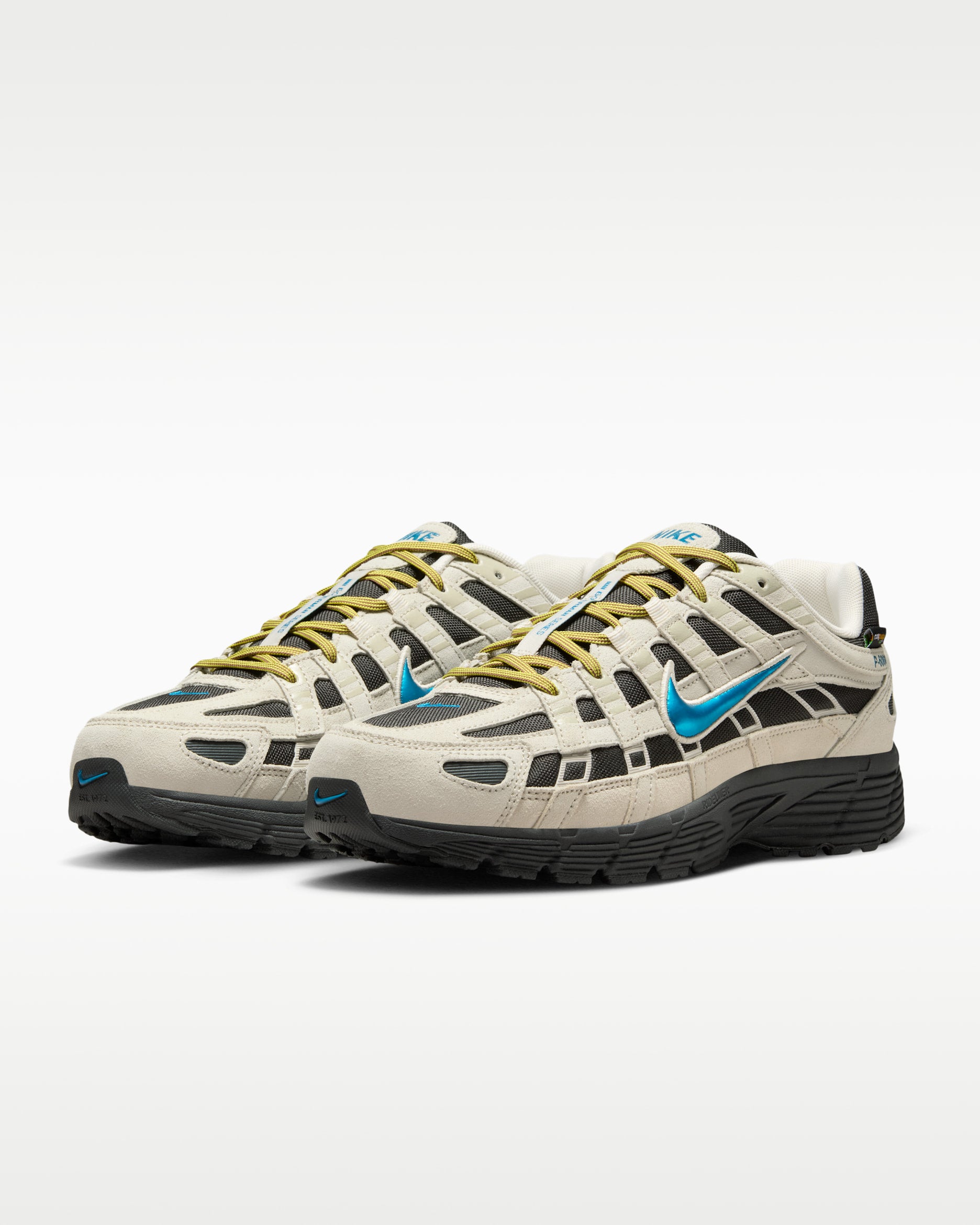 Nike P-6000 Premium Cordura Light Orewood Brown Green Abyss