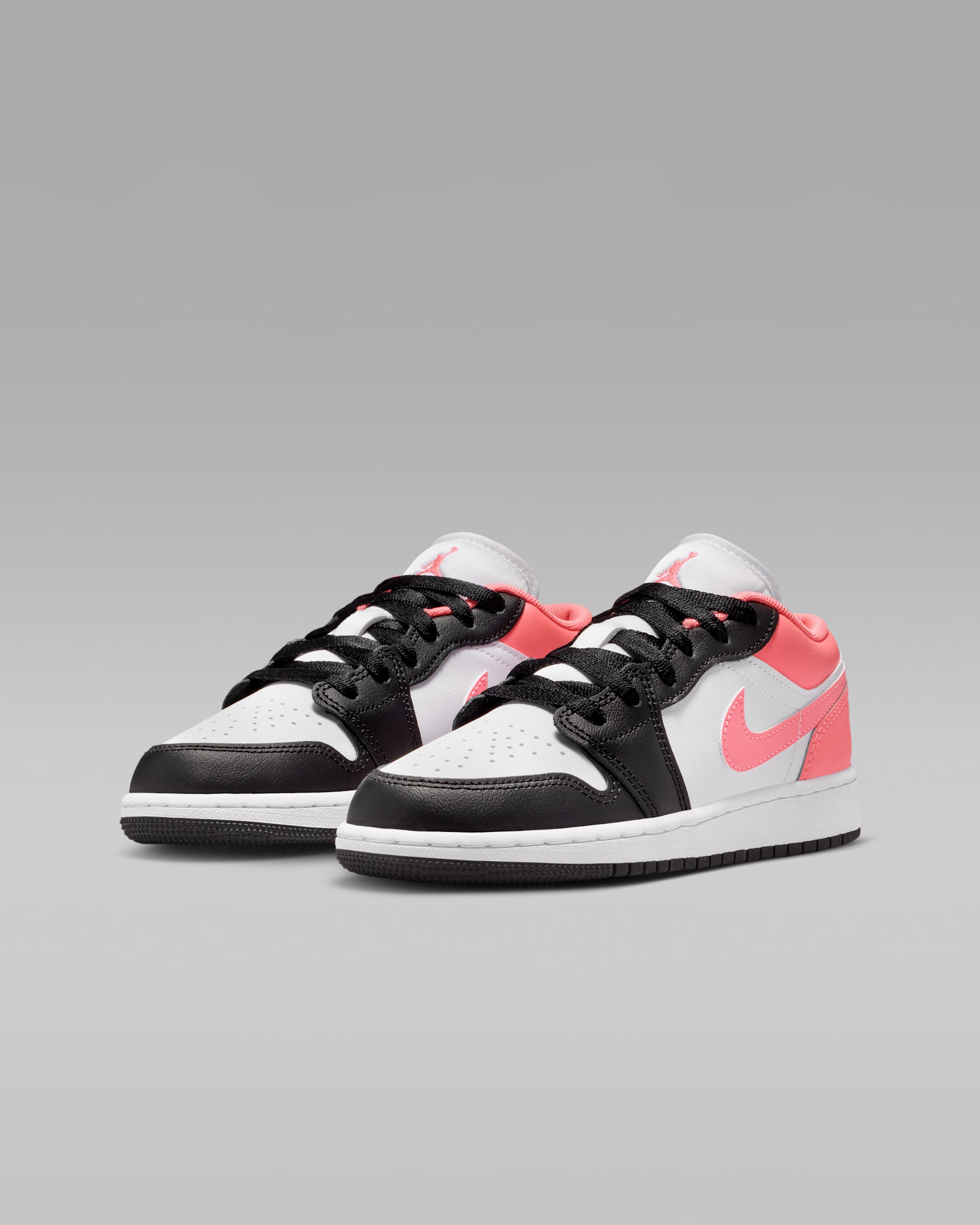 Jordan 1 Low Black Pink Gaze (GS)
