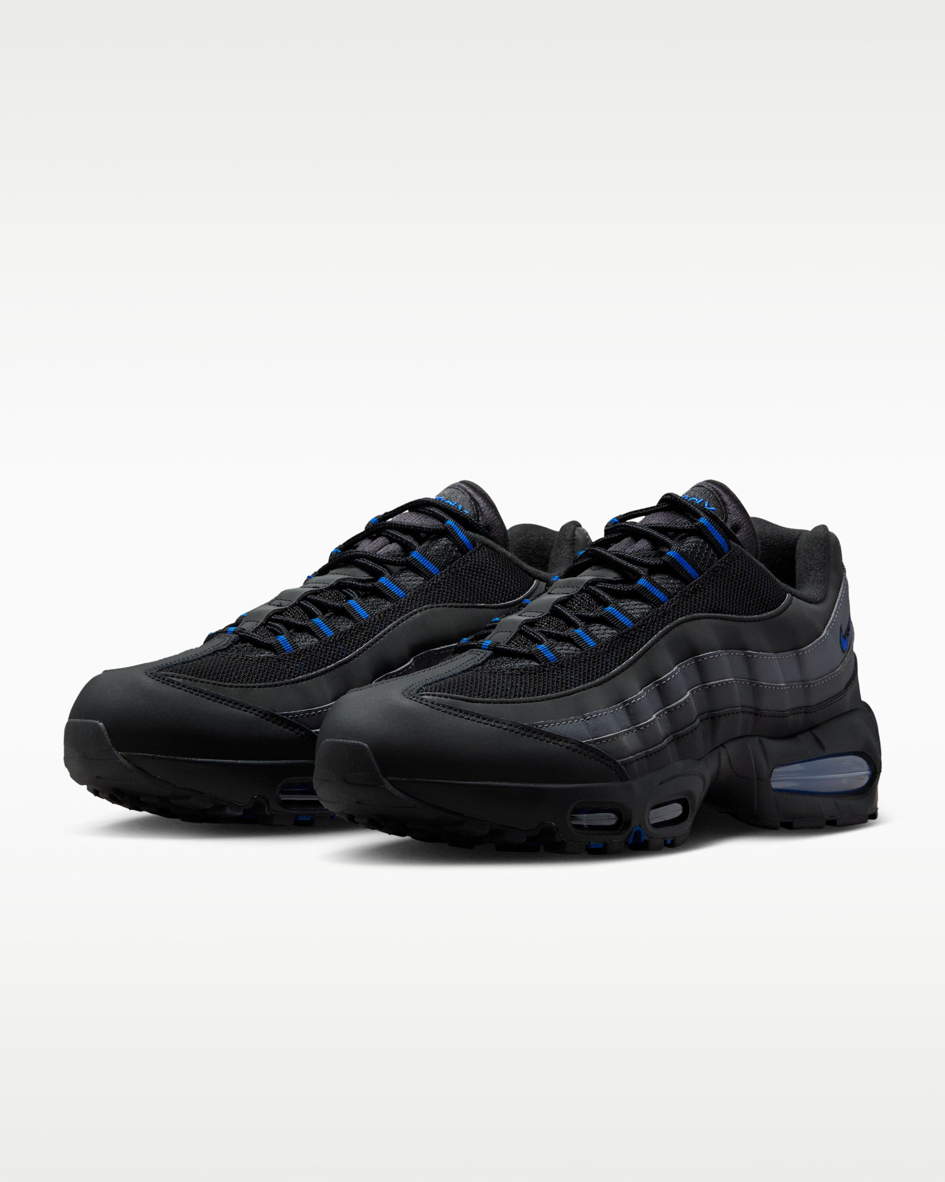 Nike Air Max 95 Big Bubble Black Game Royal
