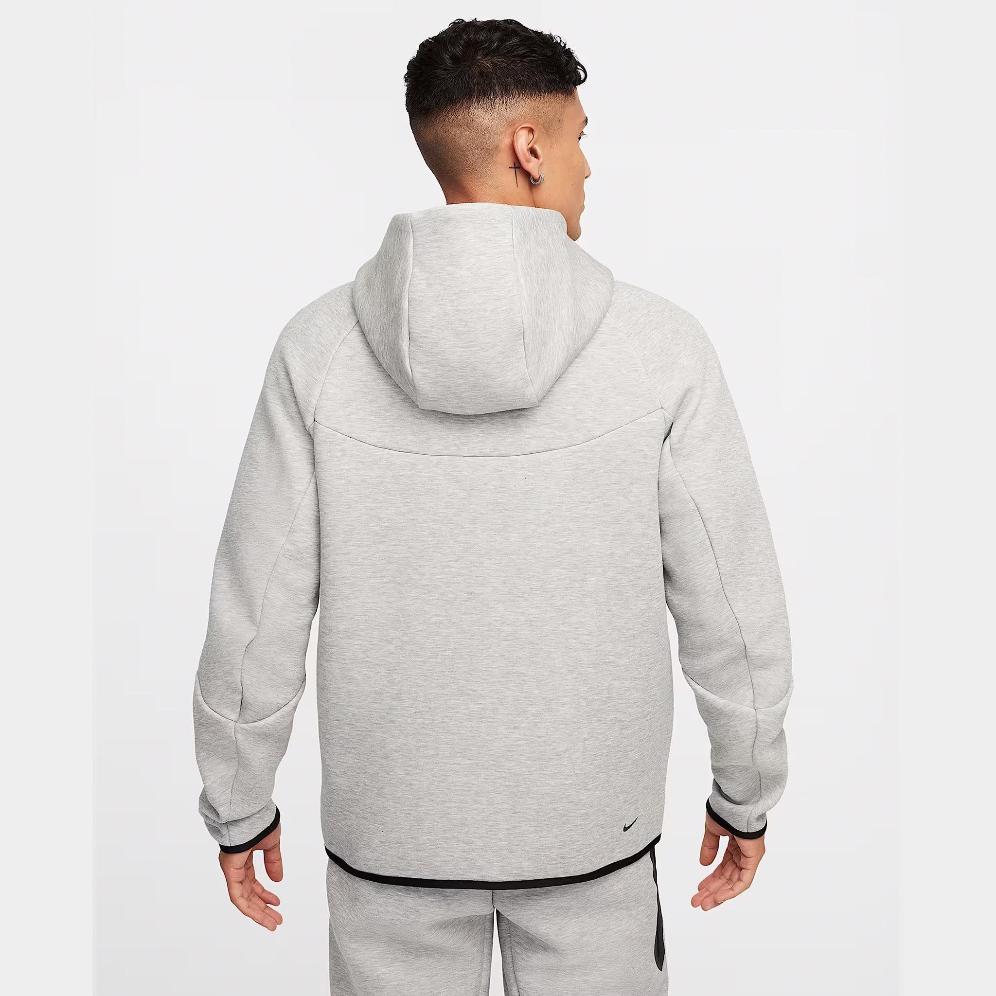 Nike Sportswear Tech Fleece Windrunner Full Zip Hoodie Grey