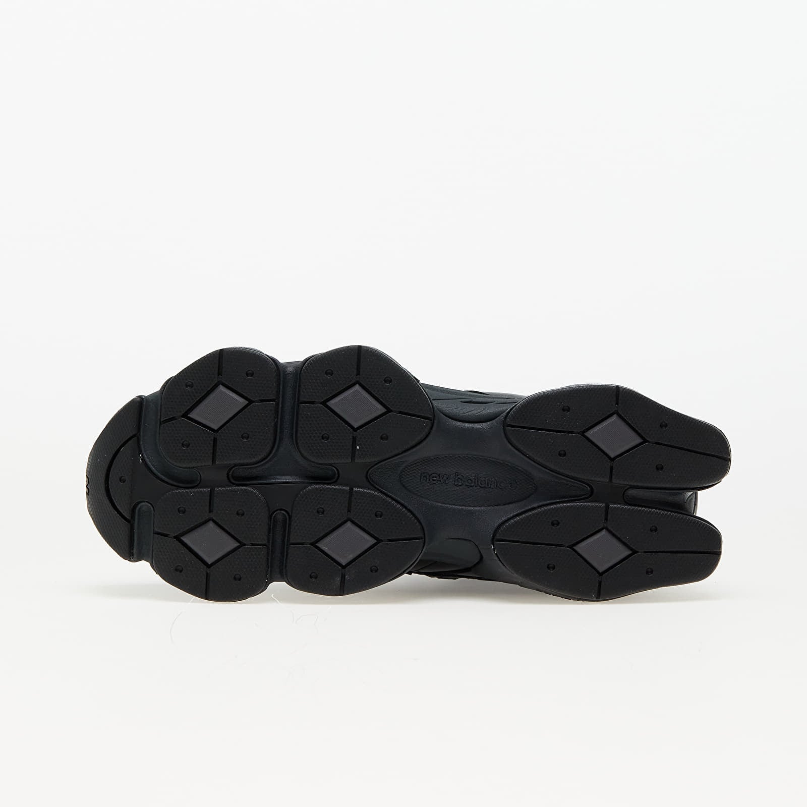 New Balance 9060 Triple Black Leather Men's