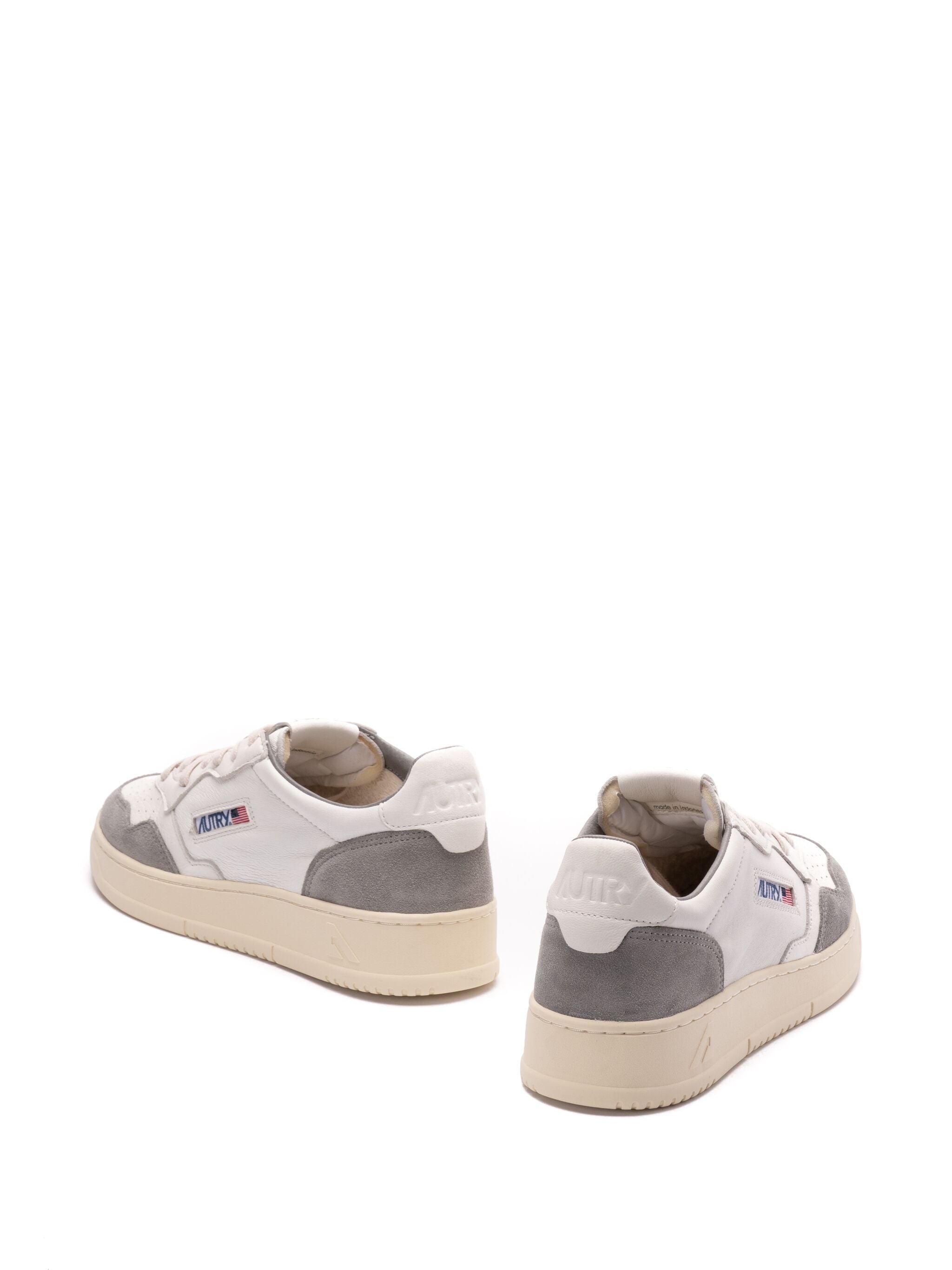 Autry Medalist Leather Low White Vapor