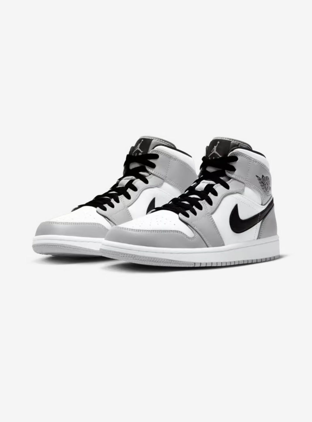 Jordan 1 Mid White Smoke Grey (Women's)