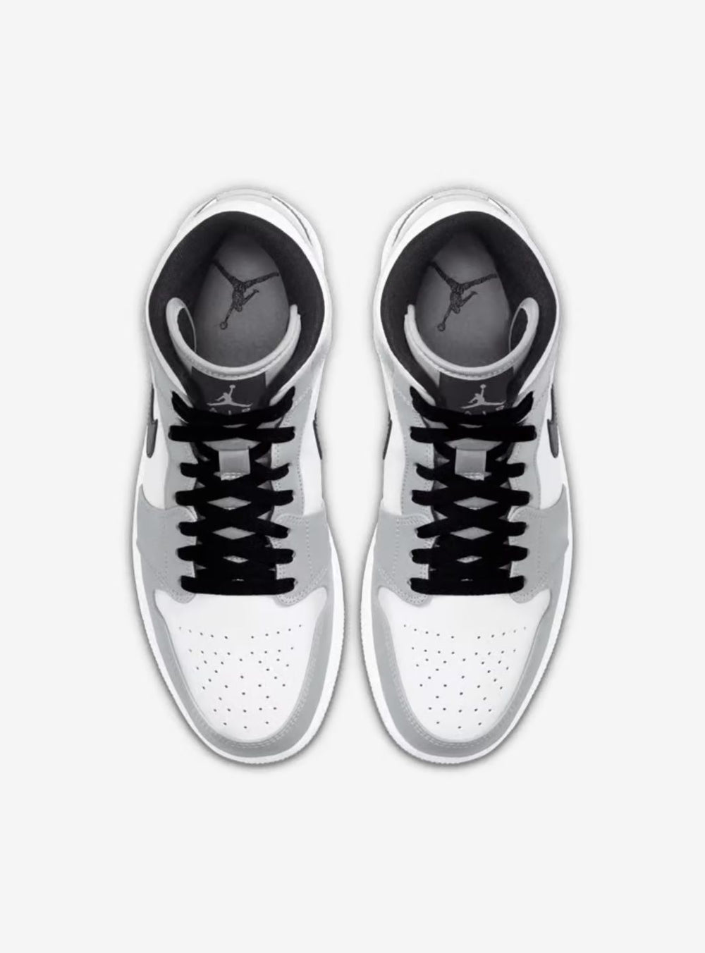 Jordan 1 Mid White Smoke Grey (Women's)