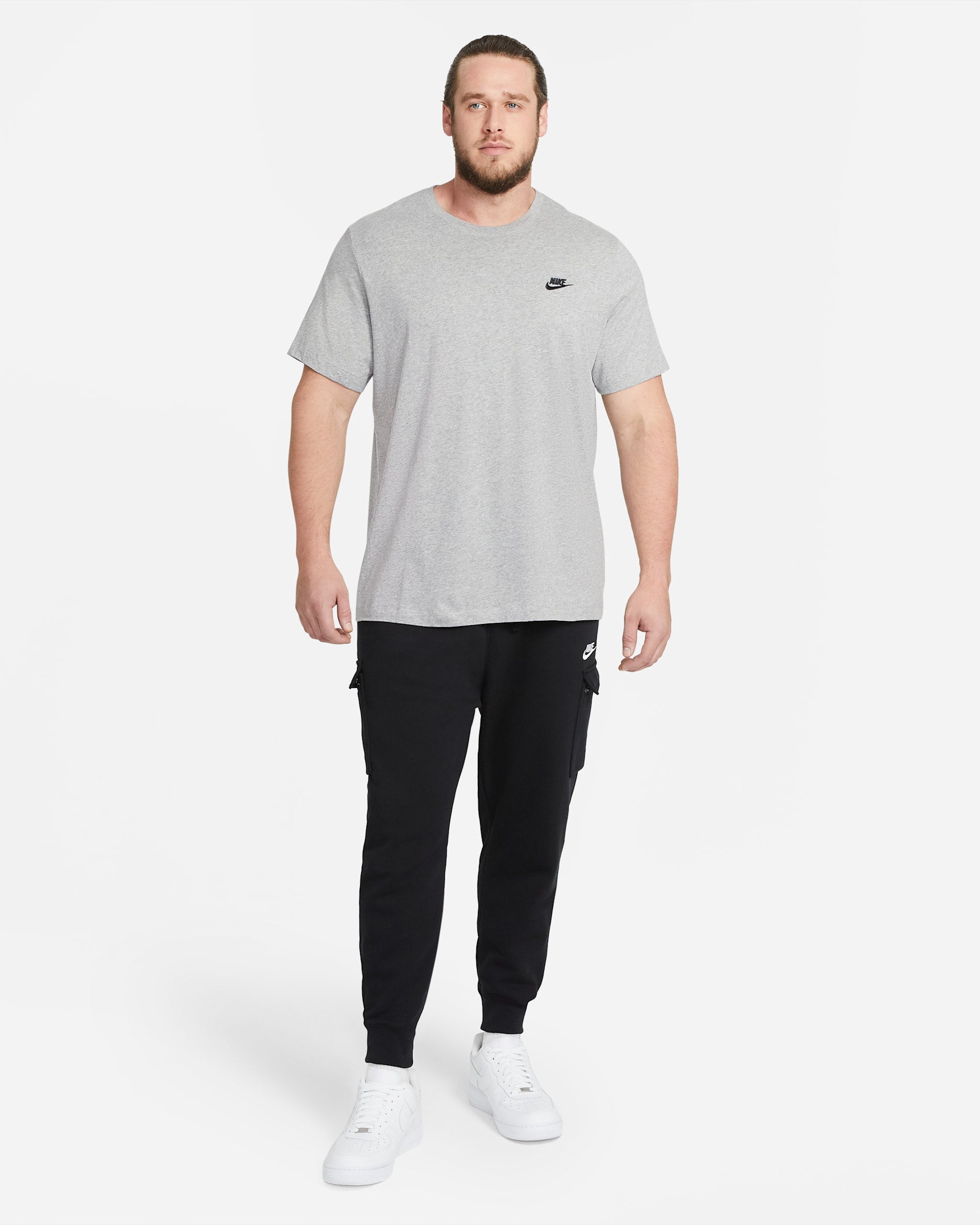 Nike T-Shirt Sportswear Club Grey