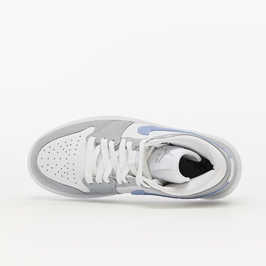 Jordan 1 Mid Wolf Grey Aluminum (Women's)