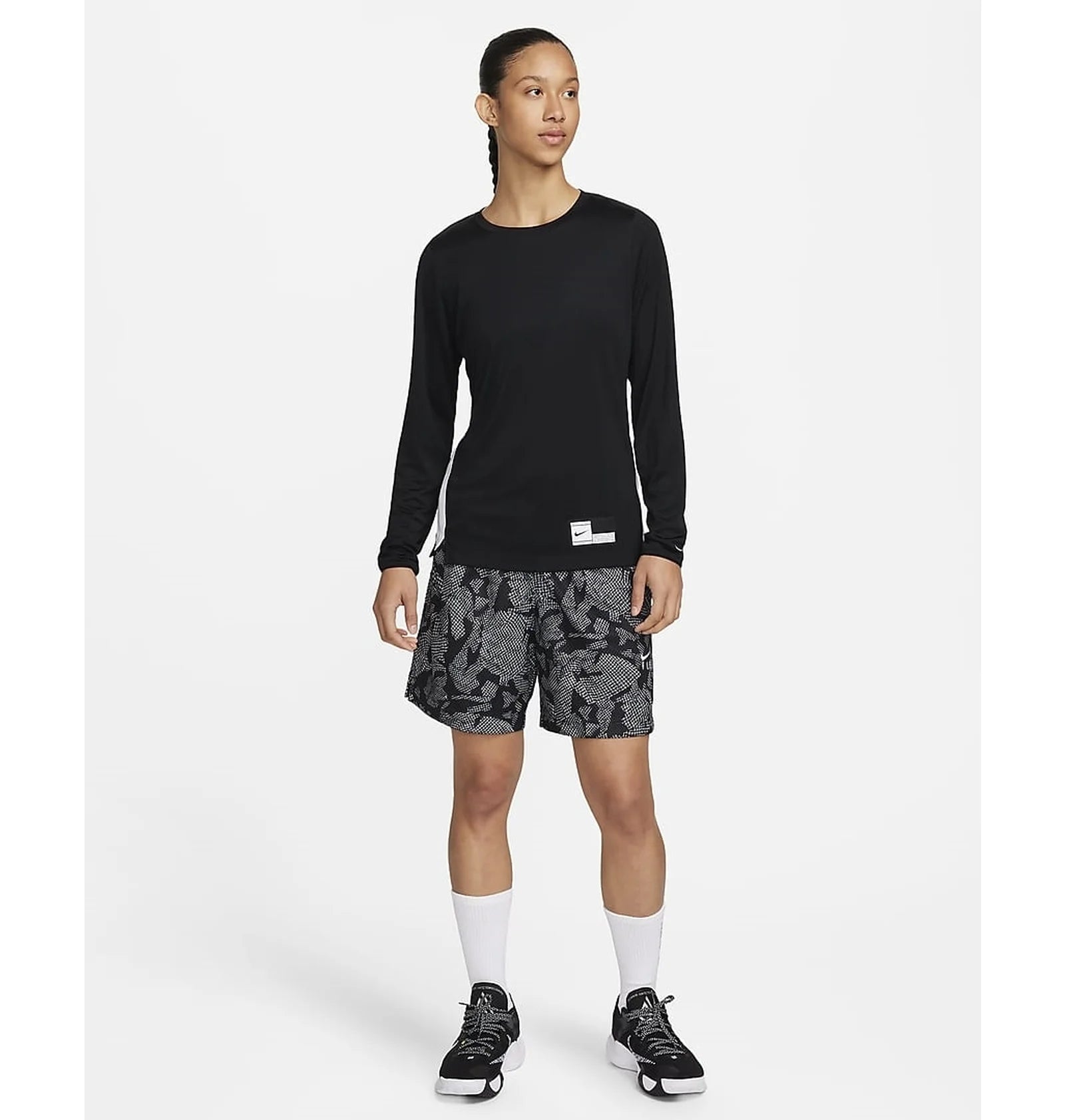 Nike Dri-FIT Long-Sleeve Warm-Up Basketball Top