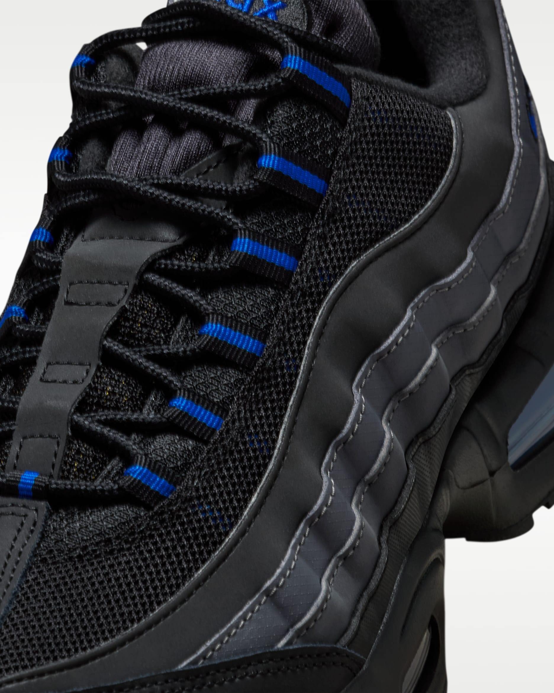 Nike Air Max 95 Big Bubble Black Game Royal