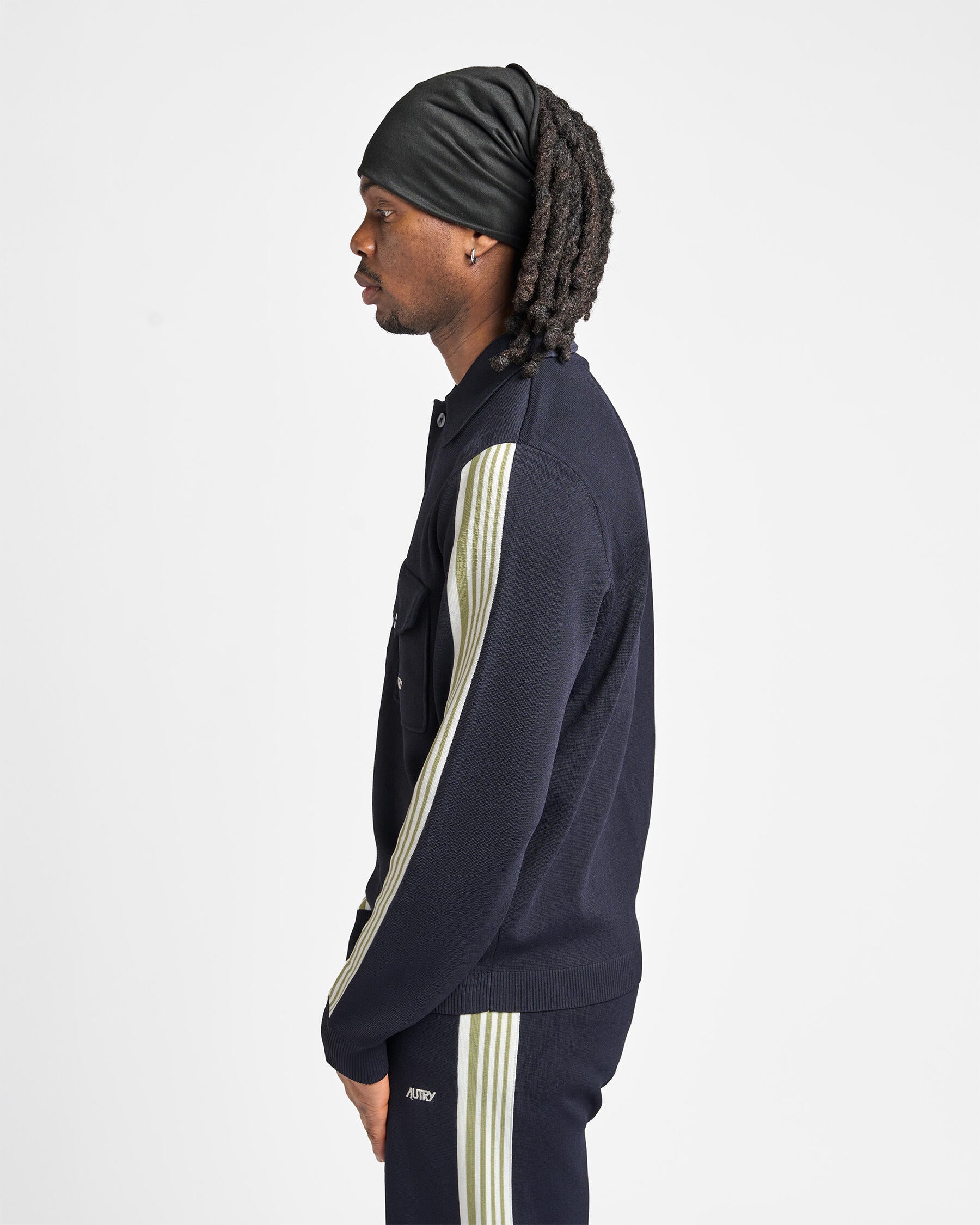AUTRY KNITTED VISCOSE SHIRT JACKET MAN