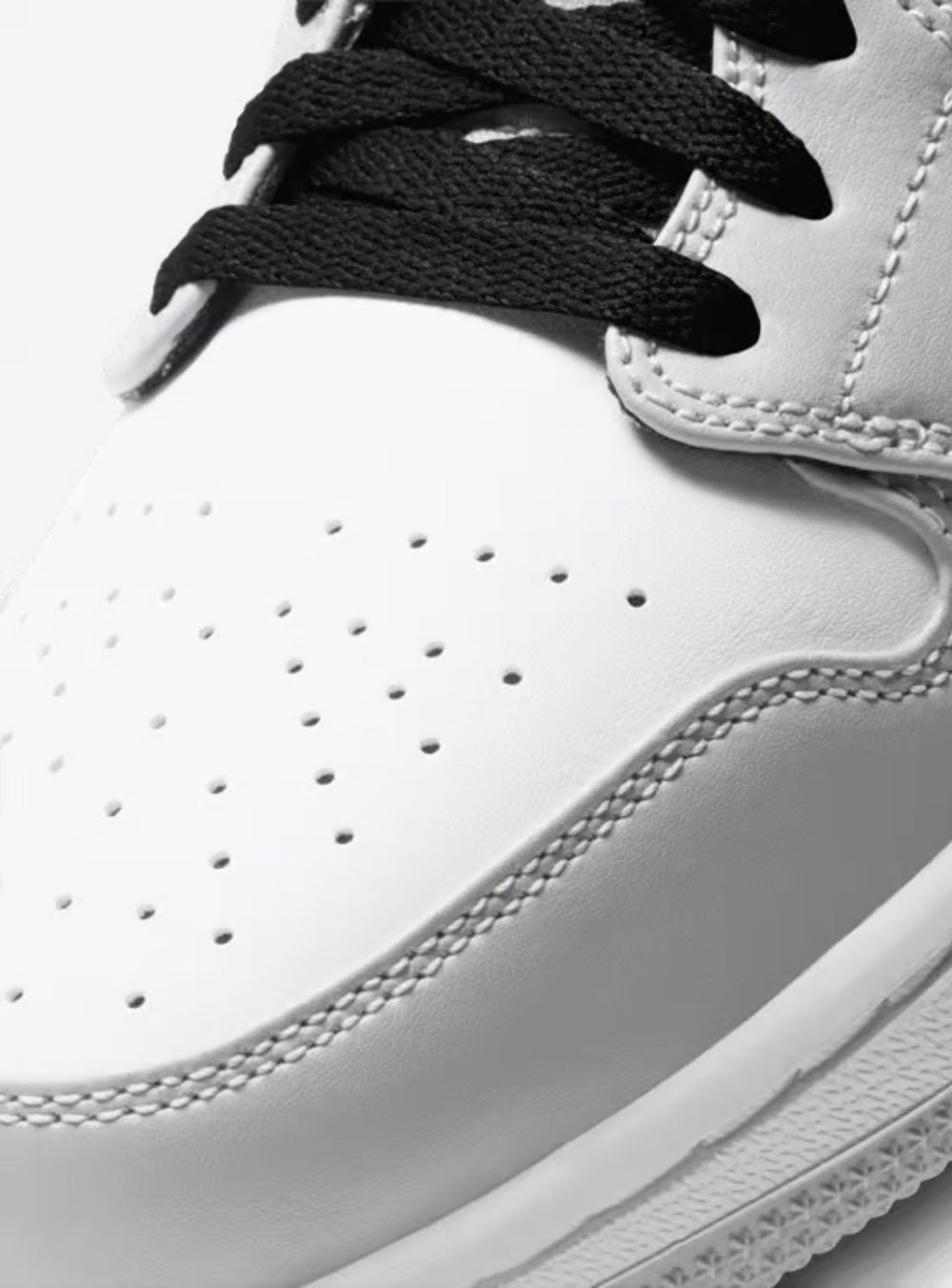 Jordan 1 Mid White Smoke Grey (Women's)