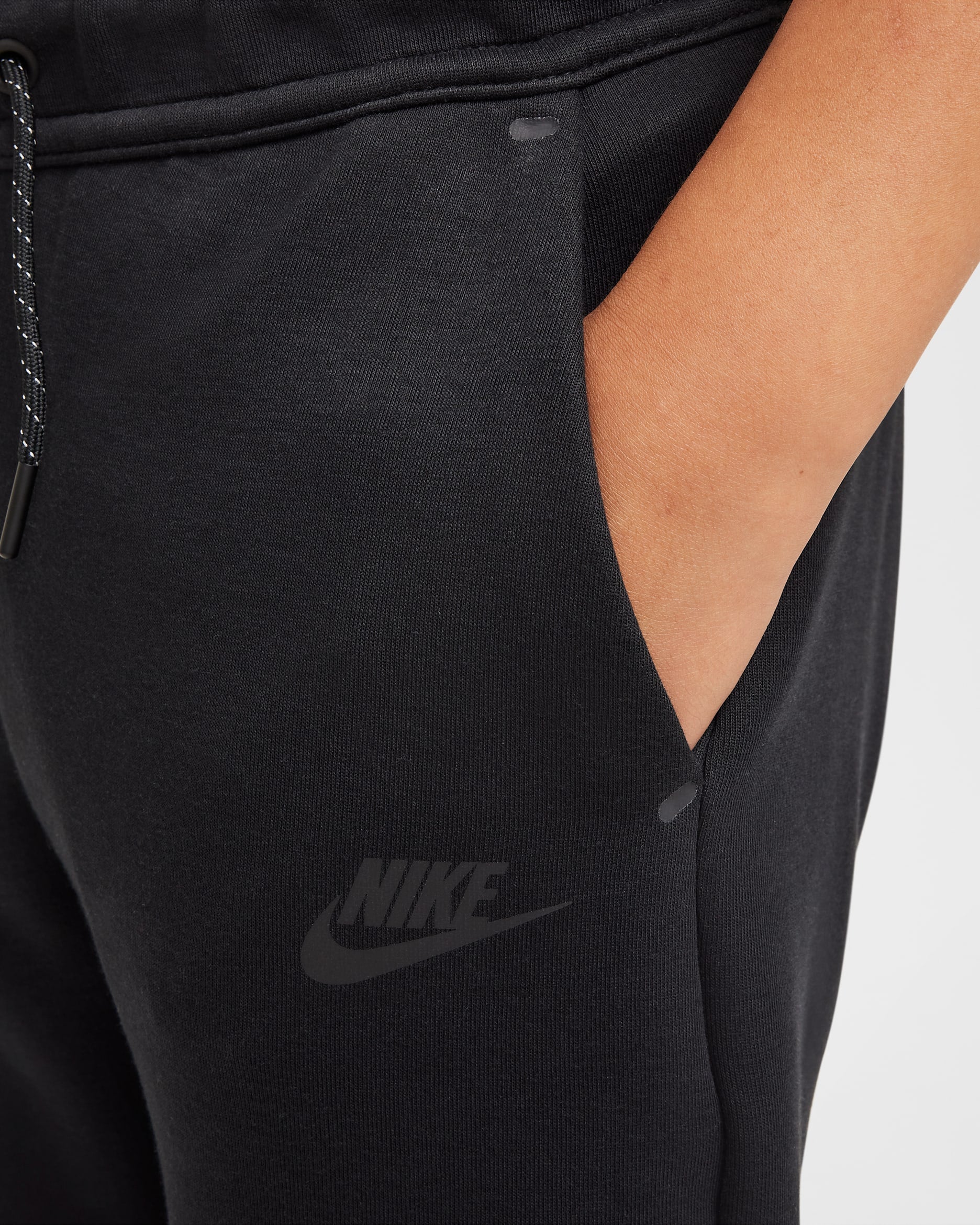 Nike Tech Fleece Joggers Black (GS)