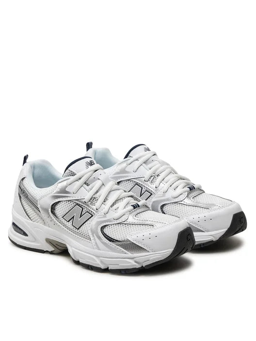 New Balance 530 White Silver Big Kids