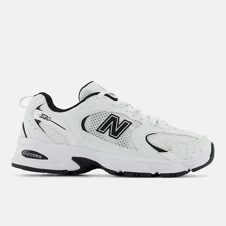 New Balance 530 White Black Details