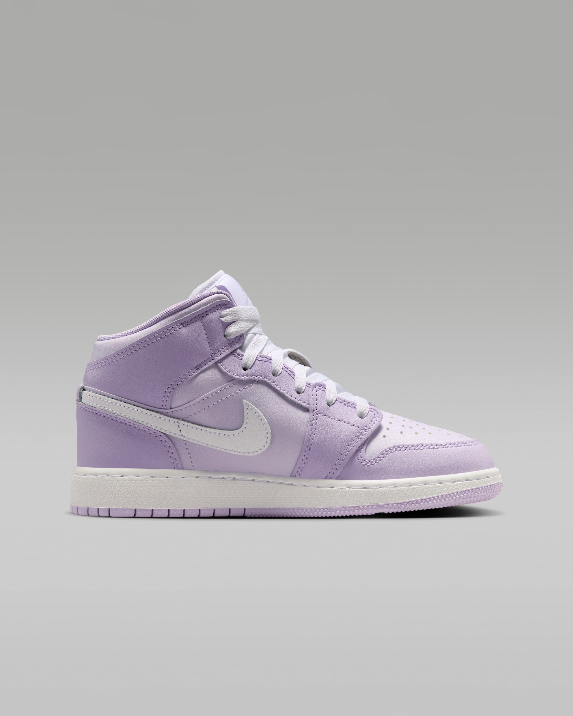 Jordan 1 Mid Violet Mist Barely Grape (GS)