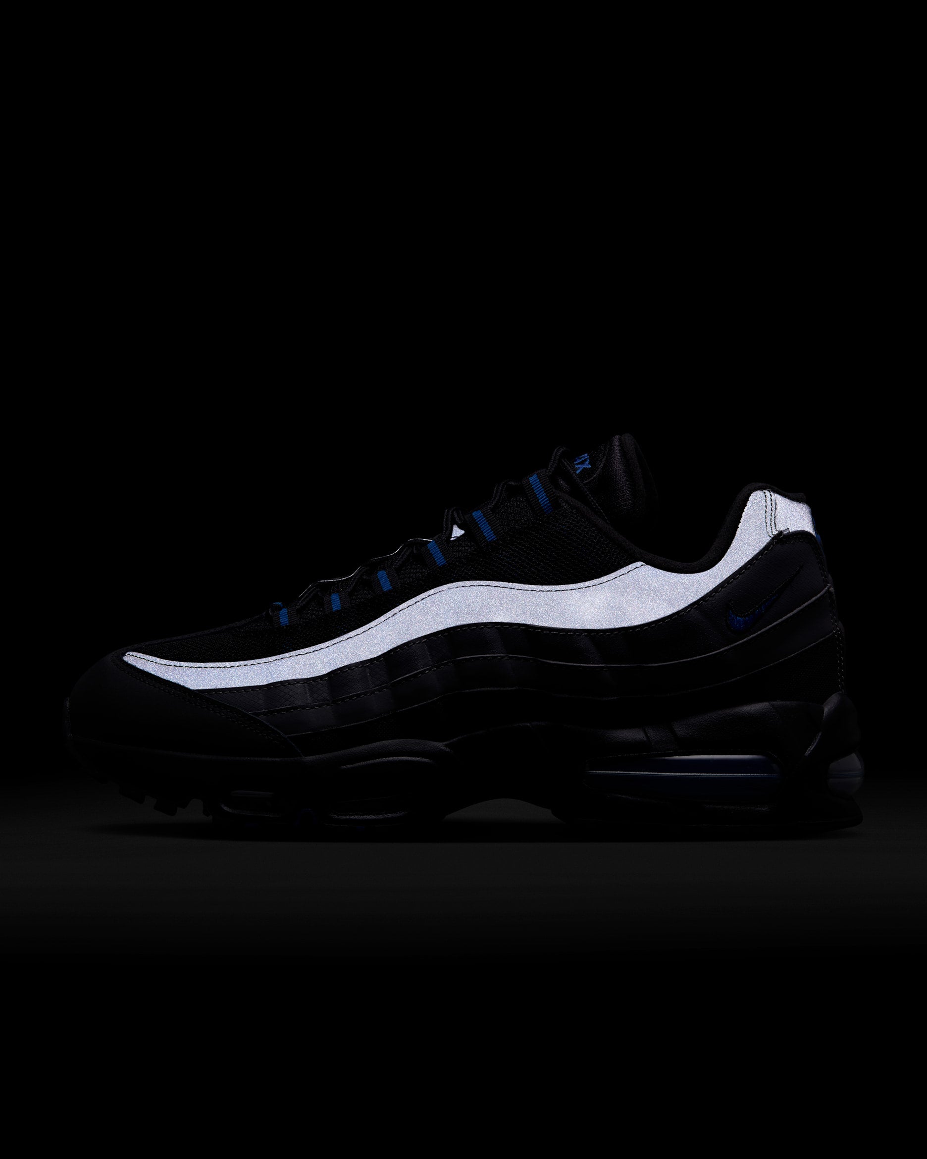Nike Air Max 95 Big Bubble Black Game Royal