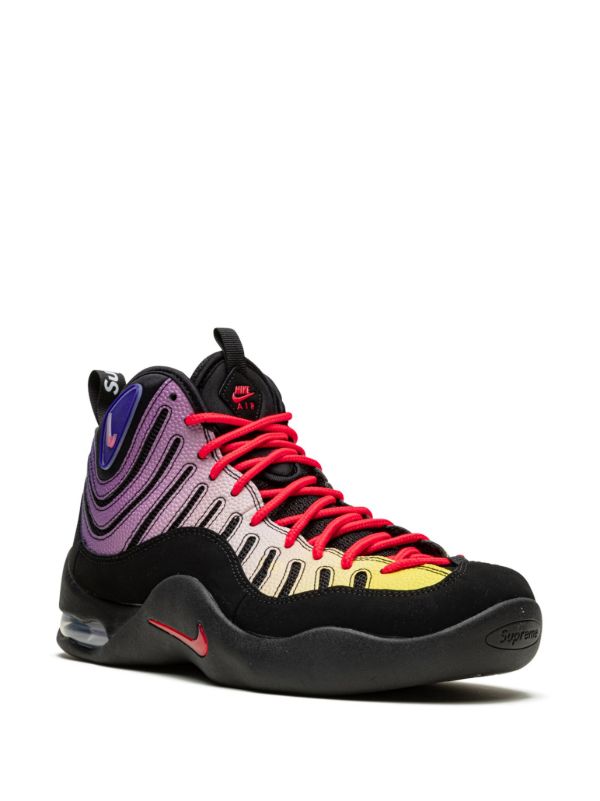 Nike Air Bakin SP Supreme Black Gradient Black/Speed Red/Multi-Color