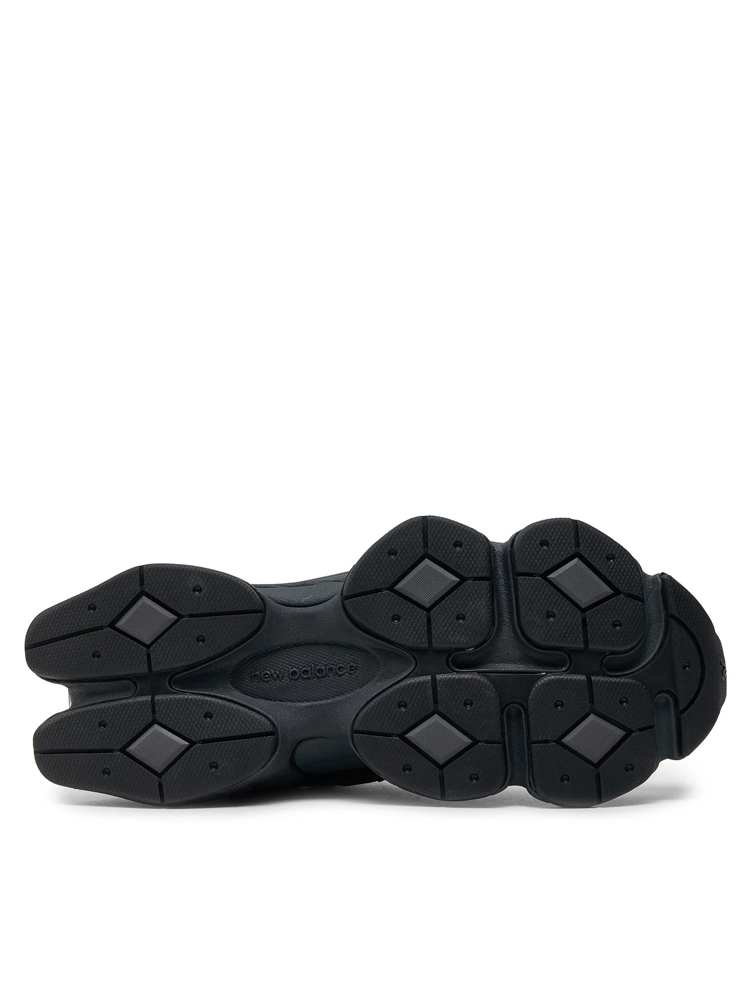 New Balance 9060 Triple Black Leather Men's